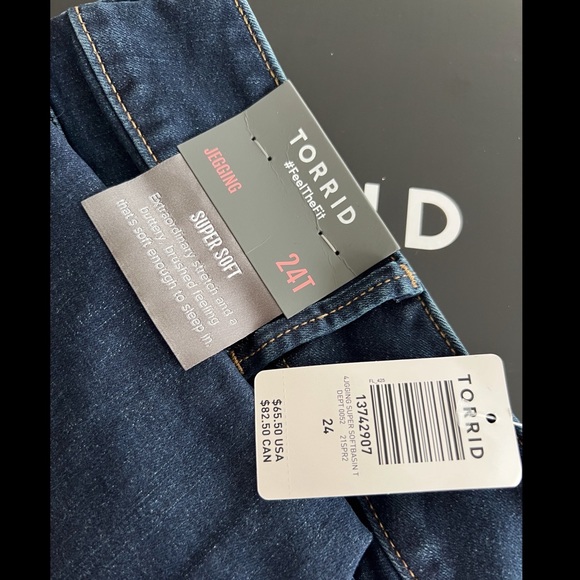 NWT Torrid Super Soft Skinny Jegging - Picture 4 of 5